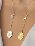 .925 Sterling Silver Lady Of Guadalupe Necklace