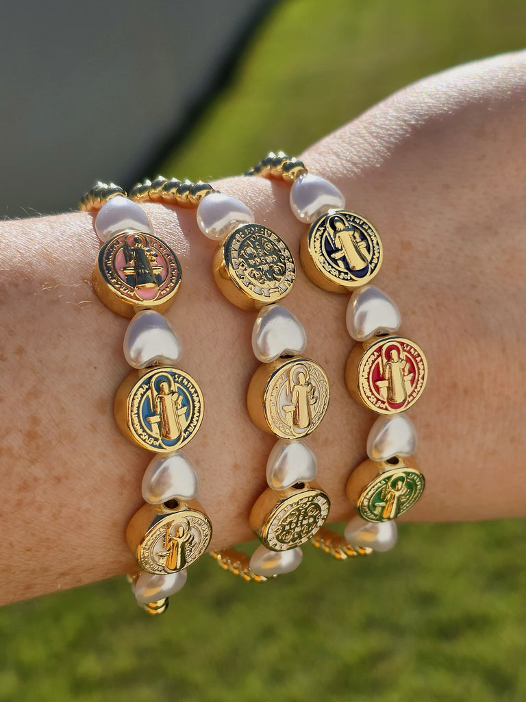 18k gold plated San Benito bracelets