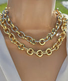 18k gold plated chain necklaces