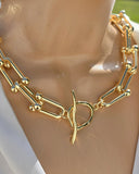 18k gold plated chain necklaces