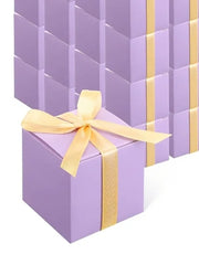 Purple small gift box 2x2x2in