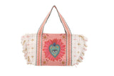 Fashion evil eye tote handbag