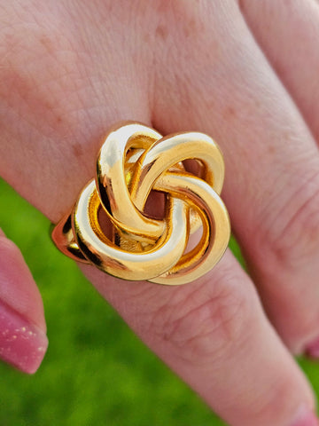 Stainless steel knot rings