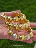18k gold plated bangle bracelets