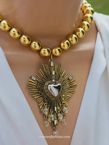 18k gold plated sacred necklaces