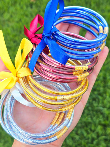 Fashion inspired jelly bracelet