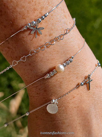 .925 Sterling silver bracelets