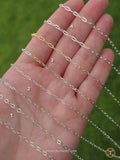 .925 Sterling silver chain necklaces