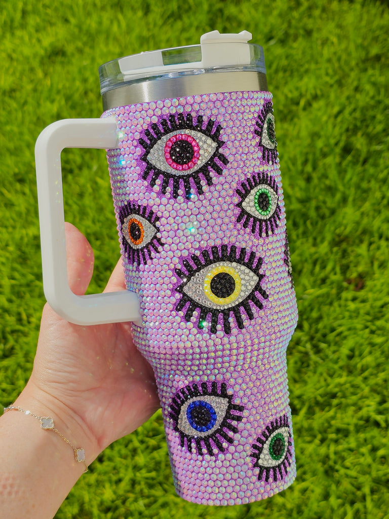 Fashion multi evil eye  Tumbler