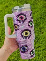 Fashion multi evil eye  Tumbler