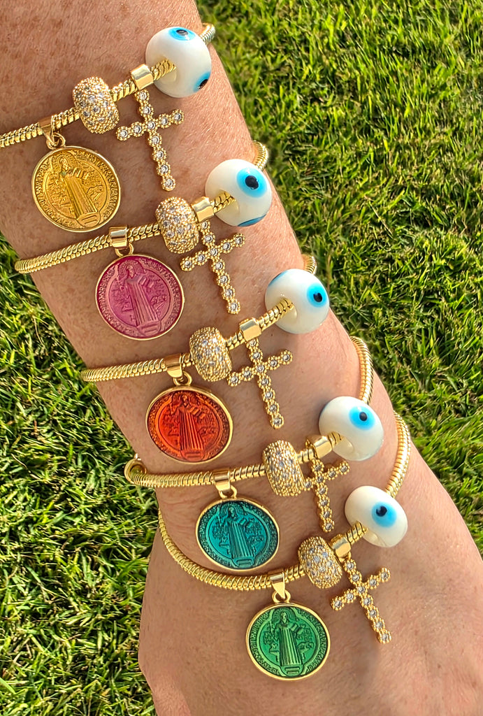 18k gold plated San Benito bracelets