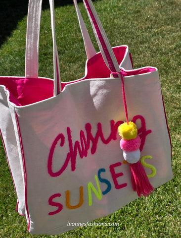 Fashion tote handbag