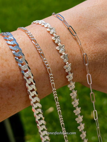 .925 Sterling silver bracelets