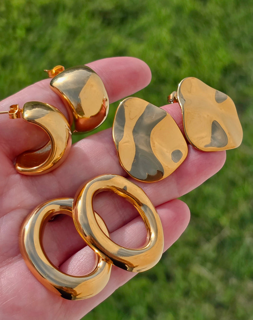 Stainless Steel minimalist earrings