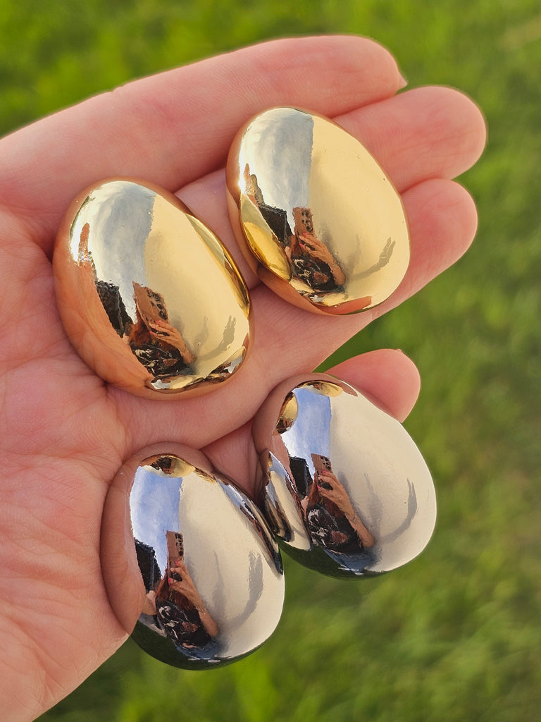 18k gold plated minimalist earrings