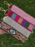 Fashion seed beads keychain