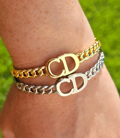 18k gold plated inspired bangle bracelets