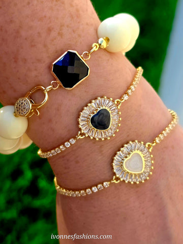 18k gold plated bracelets