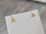 Stainless Steel triangle necklace set