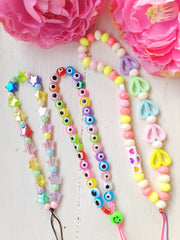 Fashion seed beads phone chains