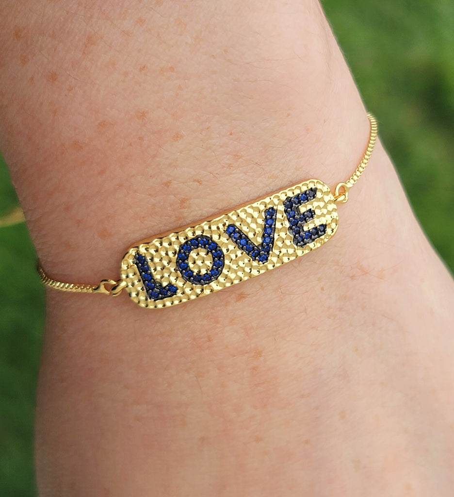 18k real gold plated love bracelets