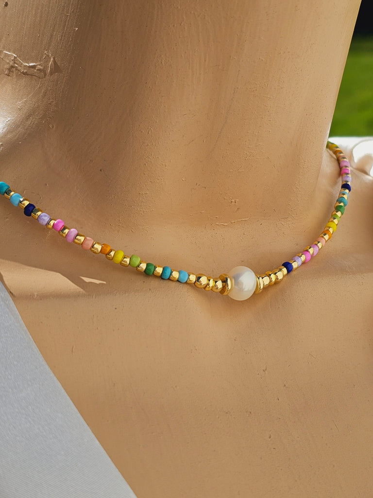 Pearl Bow Necklaces – Jemsbychloe