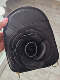 Fashion flower crossbody/mini backpack