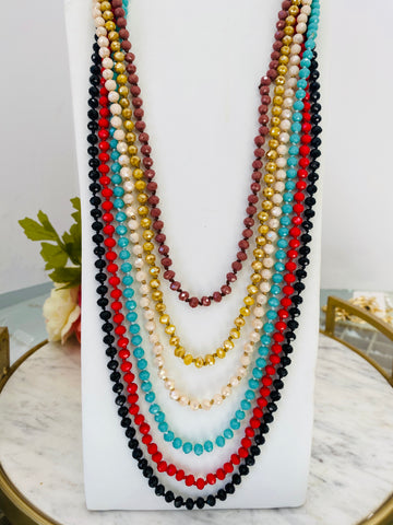 Natural Seed Beads Necklaces
