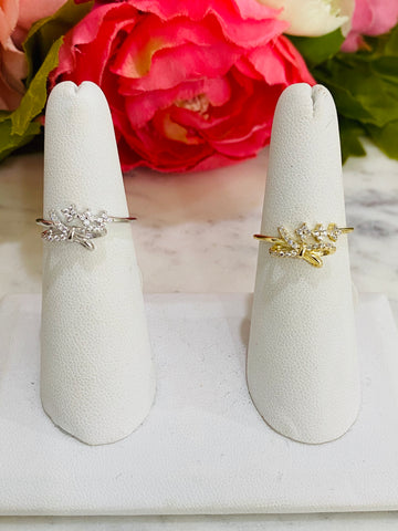 .925 Sterling Silver Bow Rings